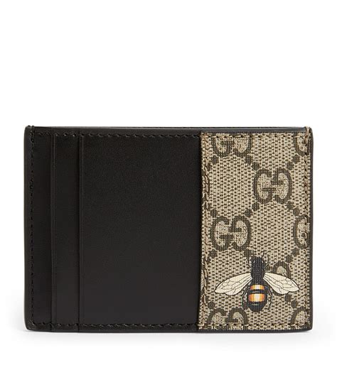 gucci card wallet bee